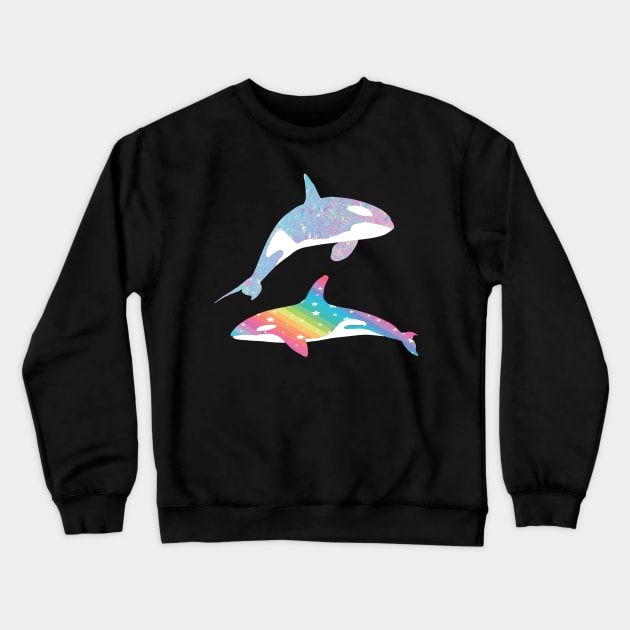 killer whale Crewneck Sweatshirt by hatem